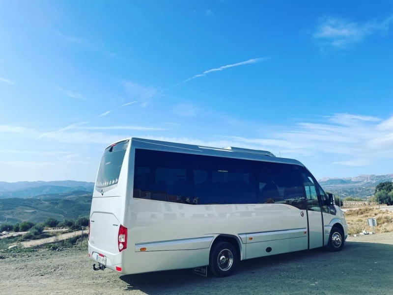 Malaga airport Minibus transfer vehicle