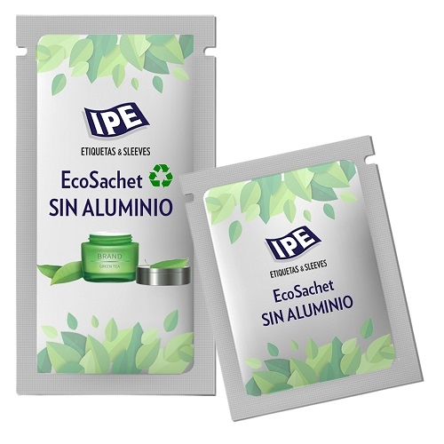 EcoSachet sin Aluminio Sachet Eco Sostenible 100% Reciclable