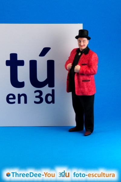 T en 3d - Tan nico como t - ThreeDee-You Foto-Escultura 3d-u