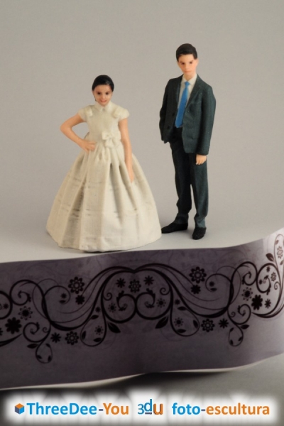 Ponte En Tu Tarta - Figuras 3d para tartas de comunión- ThreeDee-You Foto-Escultura 3d-u