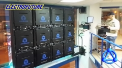 Pantalla led publicitaria para escaparates y comercios