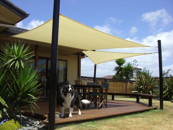 Toldo vela rectangular de la marca Coolaroo Australia