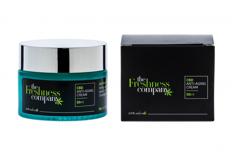 Crema Antiedad con CBD de The FreshNess Company