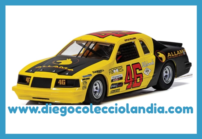 Coches Nascar Scalextric en Diego Colecciolandia. Tienda Scalextric Slot Madrid España .Slot Cars 