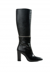 Botas altas negras deja vu black