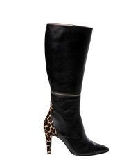 Botas altas negras serpiente savage