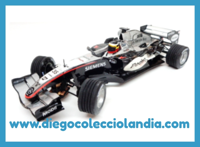 Coches F1 Scalextric.en Diego Colecciolandia . Tienda Scalextric Slot Madrid Espaa .