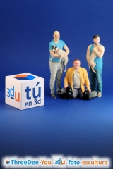 Tu en 3d - recuerdo solidos - threedee-you foto-escultura 3d-u