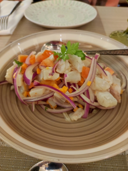 Ceviche de Lubina