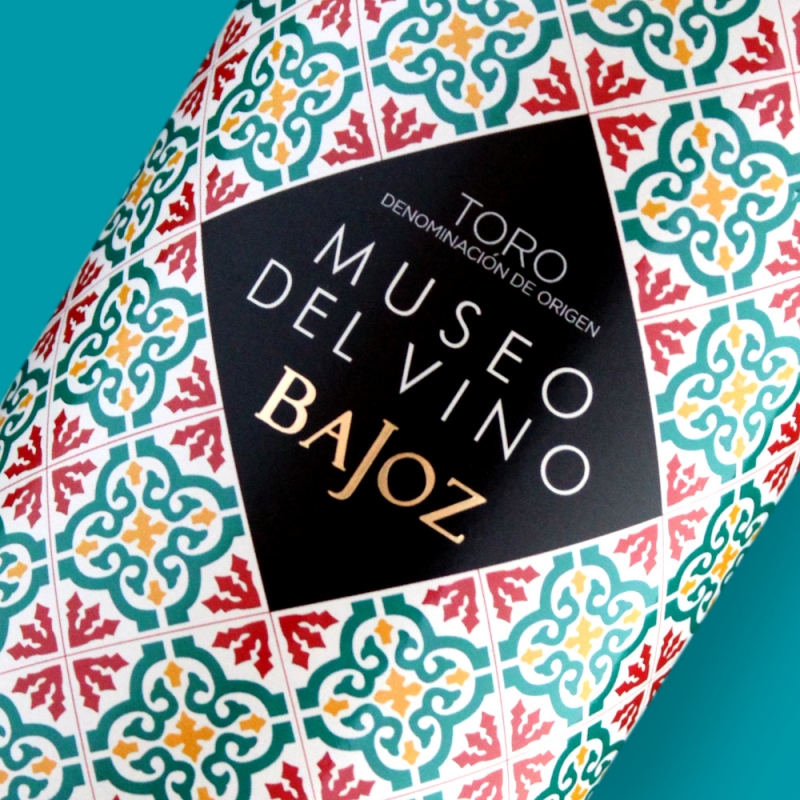 Diseo Etiqueta de Vino Bajoz Museo del Vino DO Toro