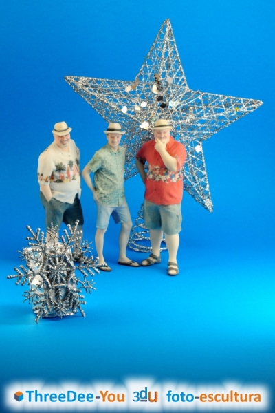 Navidad - Ponte En Tu Beln - Regalo para los amigos - ThreeDee-You Foto-Escultura 3d-u