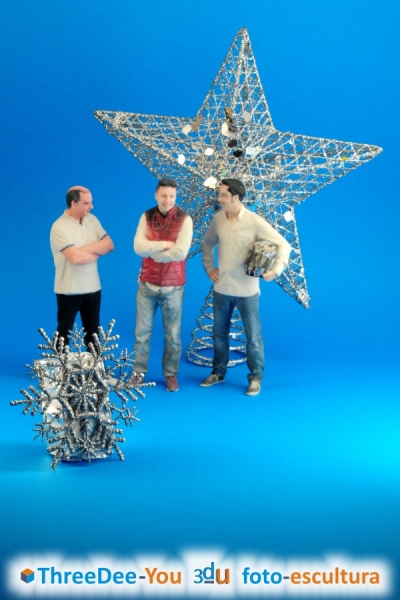Navidad - Ponte En Tu Belén - Regalo para los amigos - ThreeDee-You Foto-Escultura 3d-u