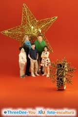 Navidad - ponte en tu beln - regalo para la familia - threedee-you foto-escultura 3d-u
