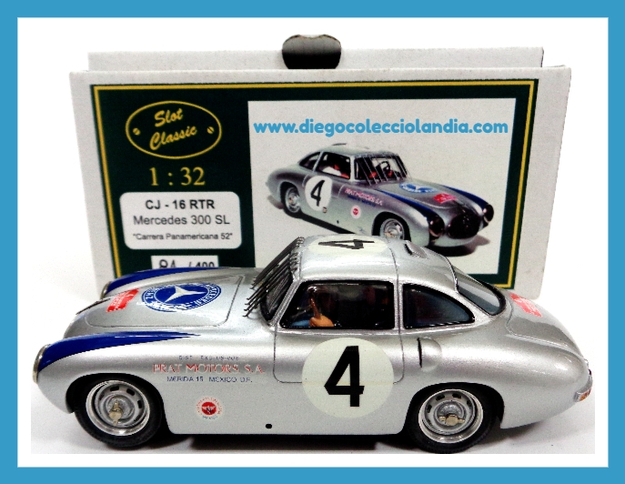 Slot Classic en Diego Colecciolandia. Tienda Slot Scalextric Madrid. Coches Slot Classic .