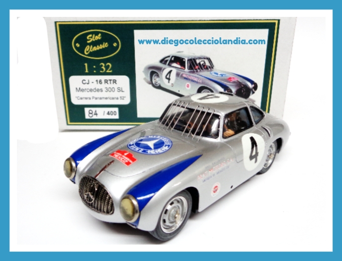 Slot Classic en Diego Colecciolandia. Tienda Slot Scalextric Madrid. Coches Slot Classic .