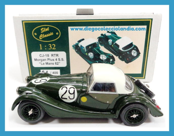 Slot Classic en Diego Colecciolandia. Tienda Slot Scalextric Madrid. Coches Slot Classic .