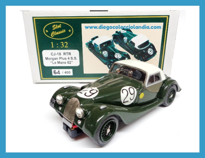 Slot Classic en Diego Colecciolandia. Tienda Slot Scalextric Madrid. Coches Slot Classic .