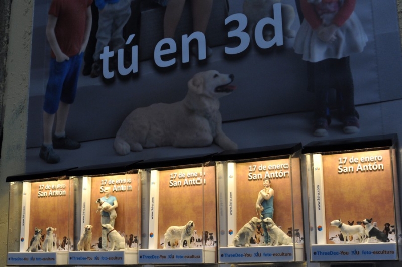 San Antón - mascotas - Figuras 3d de animales - ThreeDee-You Foto-Escultura 3d-u