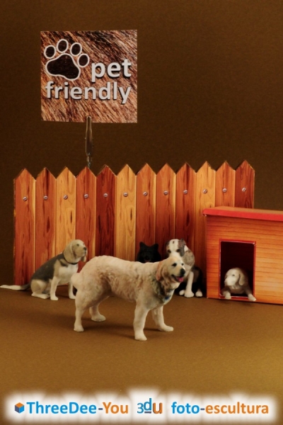 San Antn - mascotas - Figuras 3d de animales - ThreeDee-You Foto-Escultura 3d-u