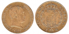 80 reales fernando vii 1822 madrid