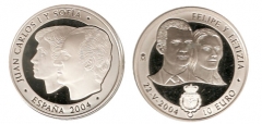 10 euros Boda Real Principe Felipe y Doa Letizia 2004 F.N.MT.