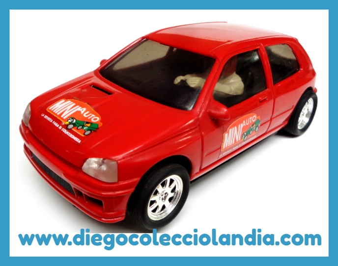 Renault Clio 16V Mini Auto 1995 Ninco . Diego Colecciolandia . Tienda Scalextric Madrid España .