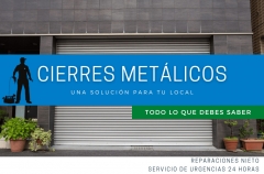 Reparacion de cierres metalicos en Alicante