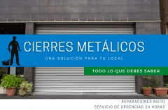 Reparacion de cierres metalicos en alicante
