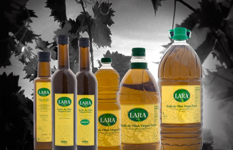 imagen de los productos de aceites y vinos lara 