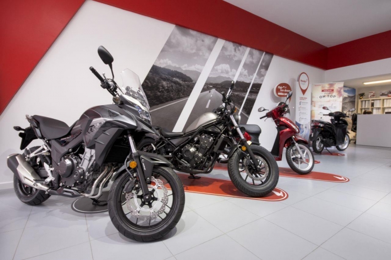 Concesionario de motos Honda en Vigo