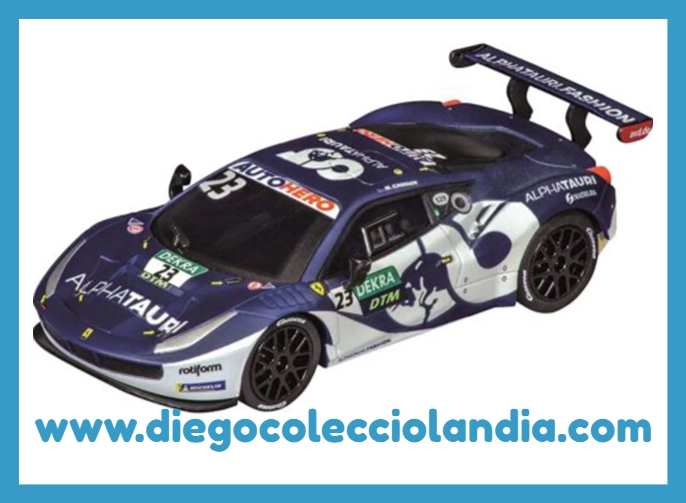 Carrera Go para Scalextric. Diego Colecciolandia. Coches Carrera Go. Tienda Scalextric Madrid.