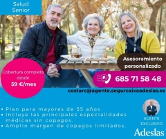Seguro salud senior adeslas