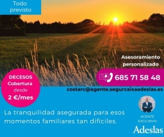 Seguros decesos adeslas