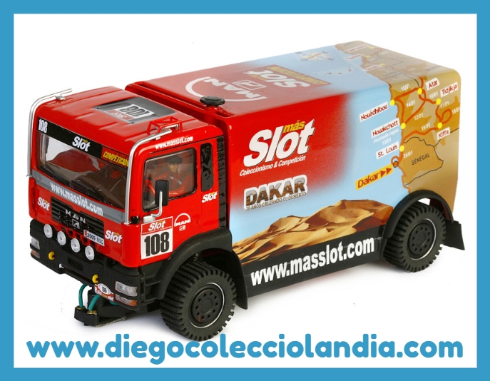 Camión MAN Avant Slot Para Scalextric . Diego Colecciolandia . Tienda Scalextric Madrid España.