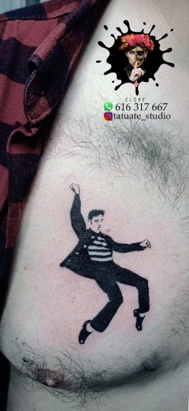 tatuajes de Elvis,tatuadores elche, tattooelche,elchetattoo,tatuatestudio,alvaroarttattoostudio,pier