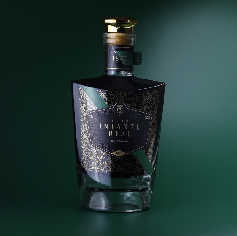 Gran Infante Real. Este brandy es el más viejo y selectivo de la bodega, con más de 100 años. 
