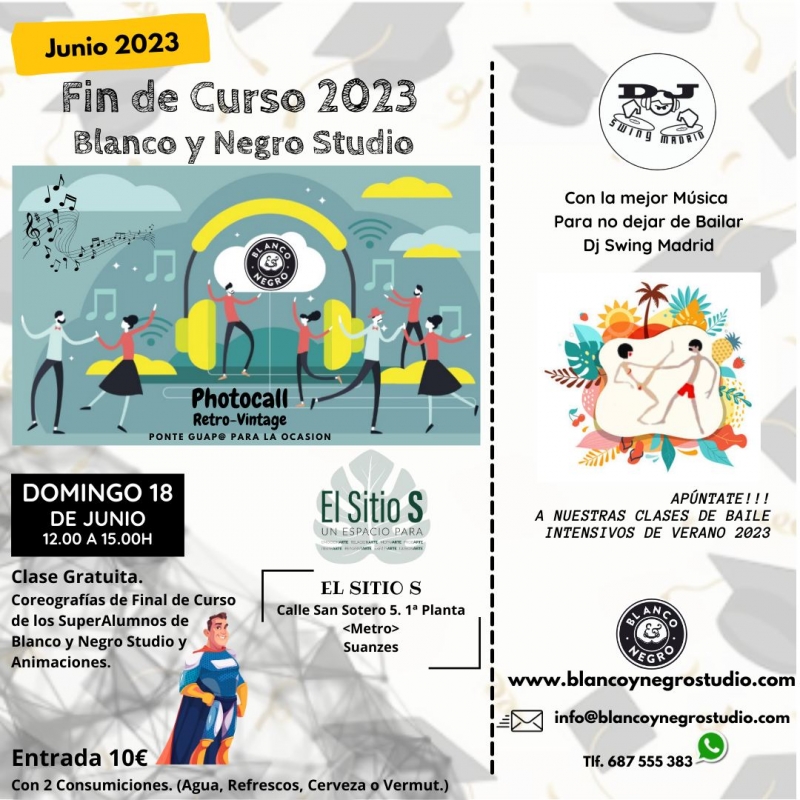 Fin de Curso 2023 de Blanco y Negro Studio
