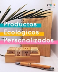 Productos personalizados en madera y bambú