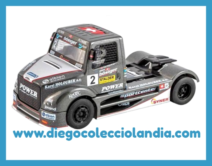 Camiones Fly Car Model y Flyslot para Scalextric. Diego Colecciolandia. Tienda Scalextric Madrid 