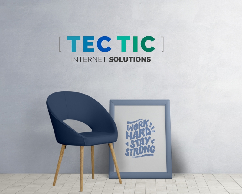 Branding logotipo corporativo Comunicka TEC-TIC