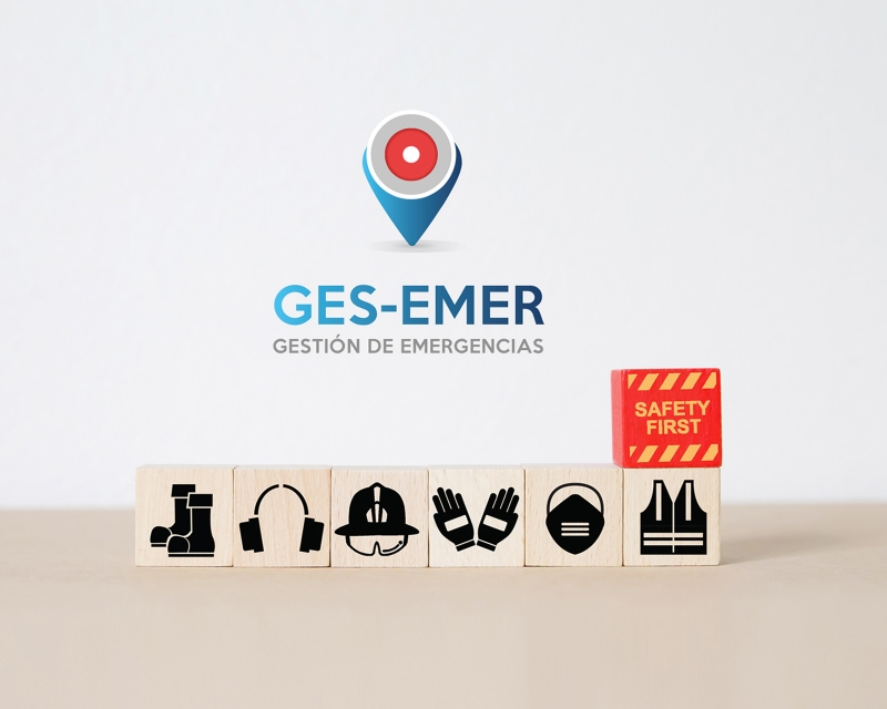 Branding logotipo corporativo Comunicka GES-EMER