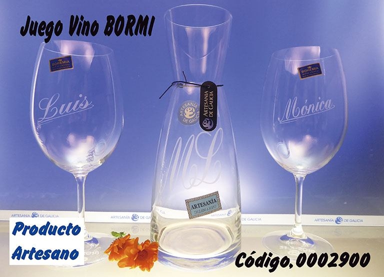 grabar copas de vino corua