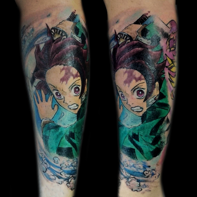 manga,mangatattoo,otakuart,elchemanga,tanjirotattoo,tatuajeselche,tatuatestudio,alvaroart,sector5,ta