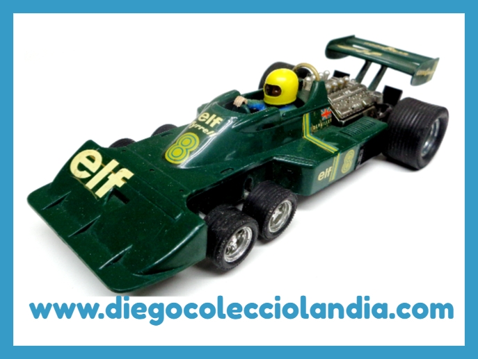 Tyrrell P34 Exin Scalextric . Tienda Scalextric Madrid España . Diego Colecciolandia . Tienda Slot 