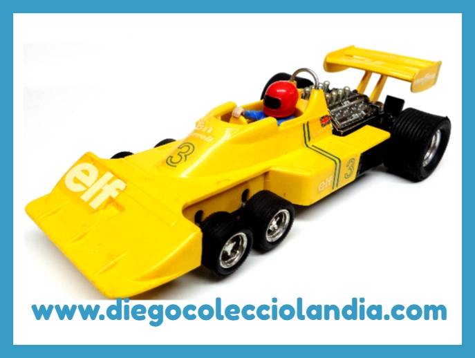 Tyrrell P34 Exin Scalextric . Tienda Scalextric Madrid España . Diego Colecciolandia . Tienda Slot 