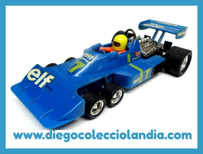 Tyrrell P34 Exin Scalextric . Tienda Scalextric Madrid España . Diego Colecciolandia . Tienda Slot 