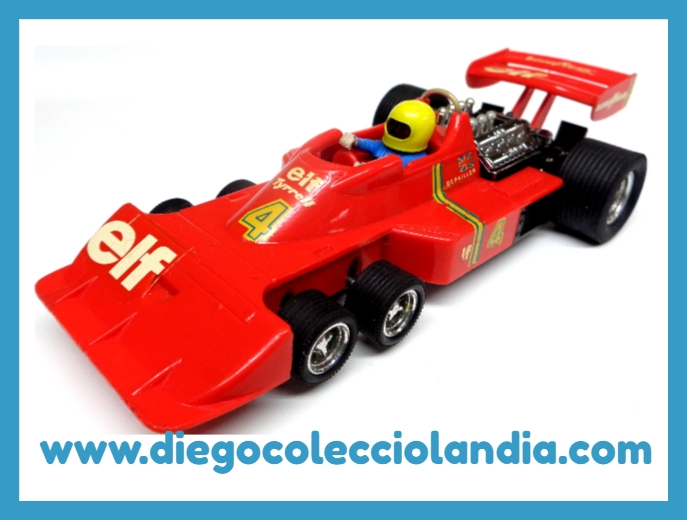 Tyrrell P34 Exin Scalextric . Tienda Scalextric Madrid España . Diego Colecciolandia . Tienda Slot 