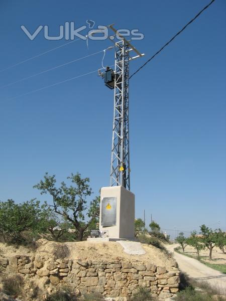 TRANSFORMADOR DE 50 KVA. PARA RIEGOS AGRICOLAS.