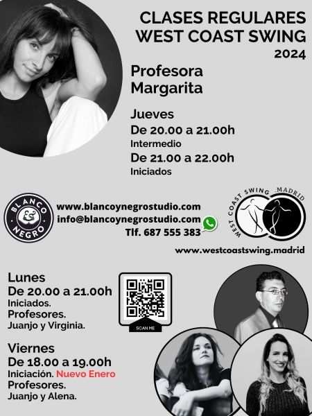 Inscripcin Nuevas Clases West Coast Swing y Modern Swing en Madrid (Spain)