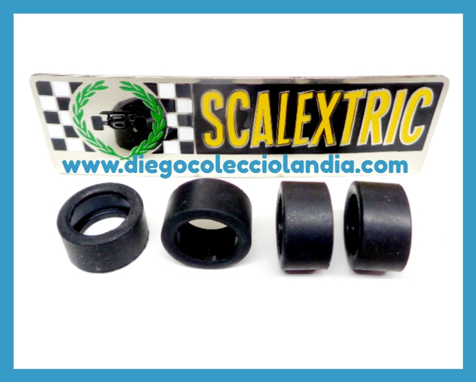 Neumticos Scalextric . Diego Colecciolandia . Tienda Scalextric Madrid . Neumticos  Scalextric 